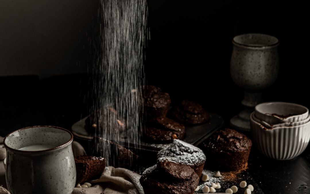 Muffins triple chocolat