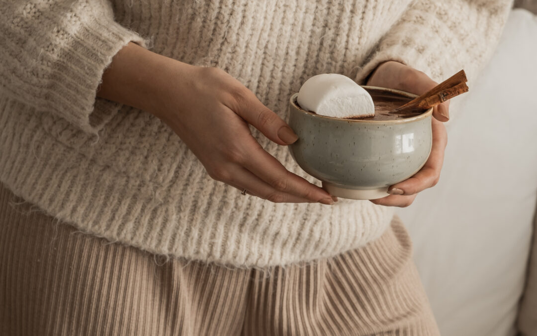 Chocolat chaud au caramel
