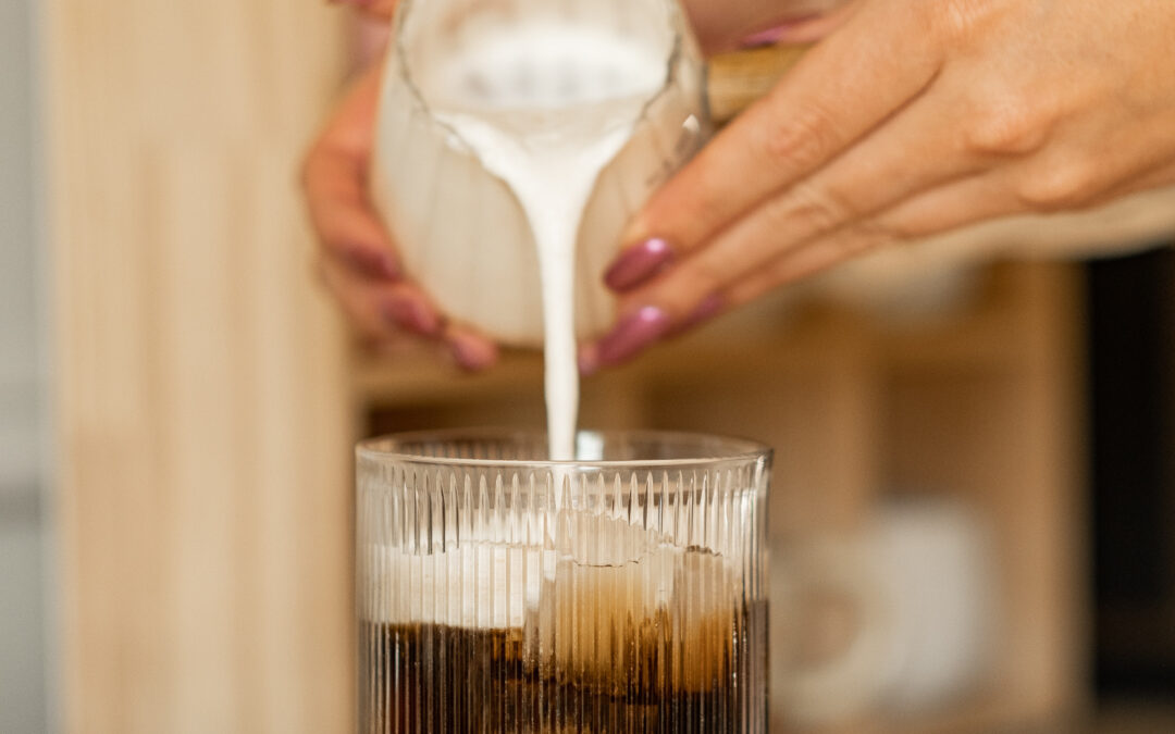 Café glacé & crème au beurre d&rsquo;arachide