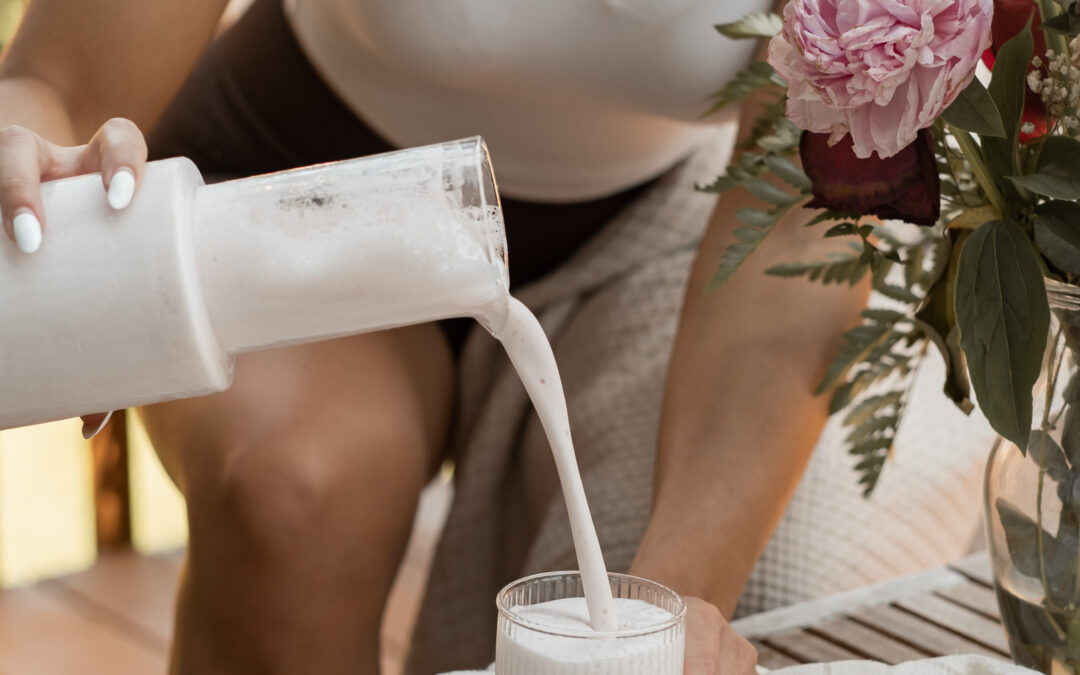 Limonade frappée aux canneberges