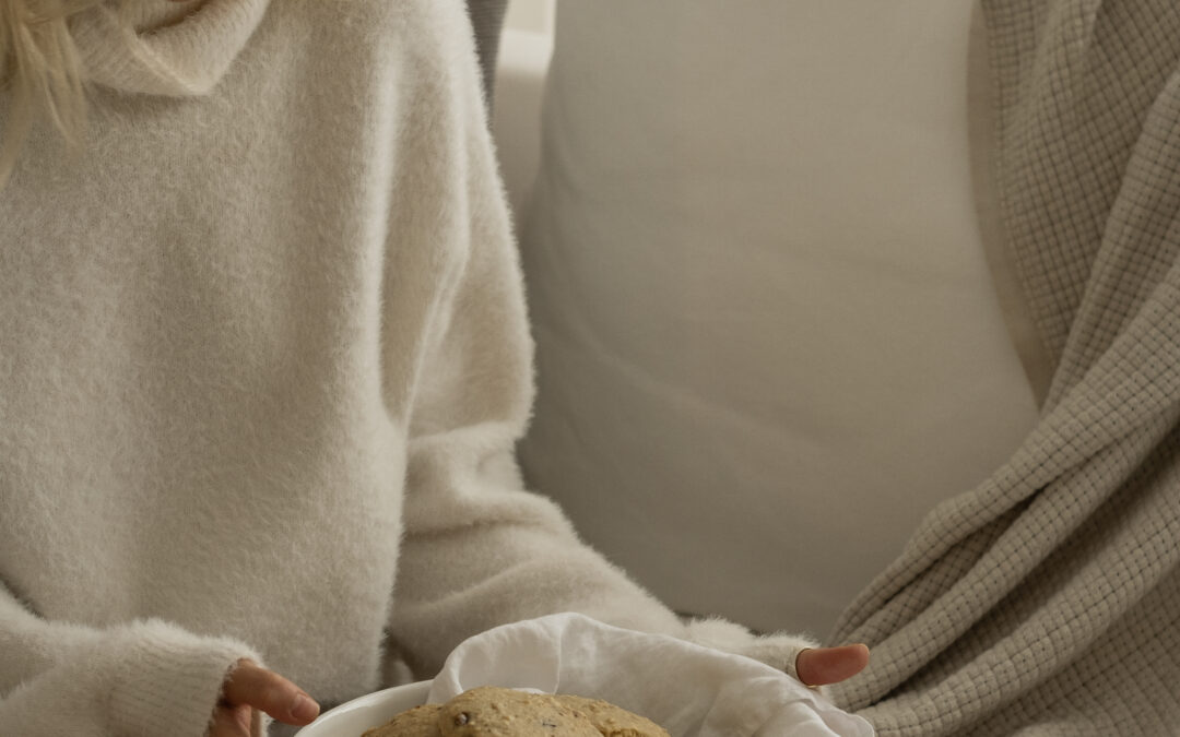 Galette tahini et chocolat sans gluten