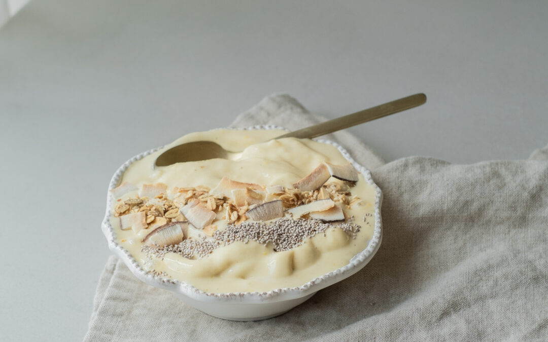 Bol de smoothie tropical