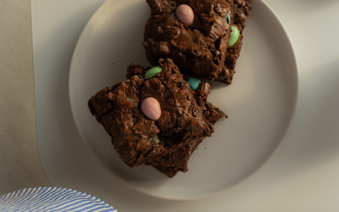 Brownie aux mini eggs