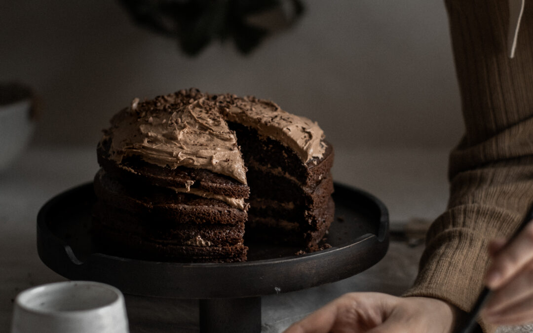 Gâteau au chocolat & espresso
