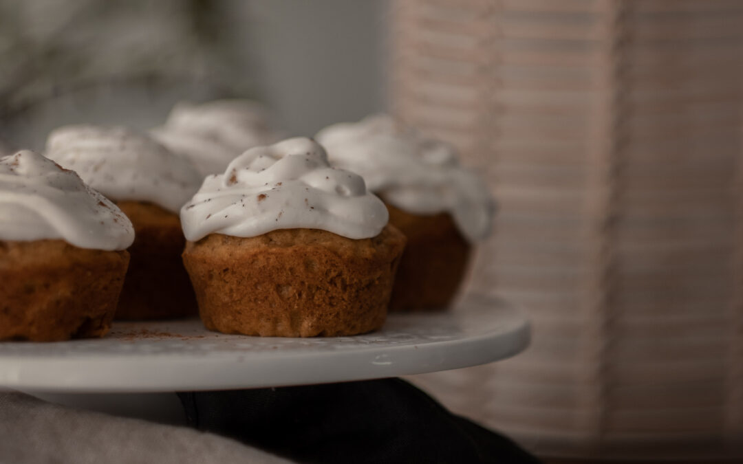 Cupcake à la citrouille & crémage au fromage à la crème