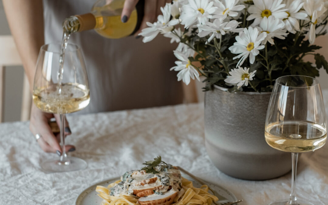 Fettuccine, dinde, sauce crémeuse au citron & épinards
