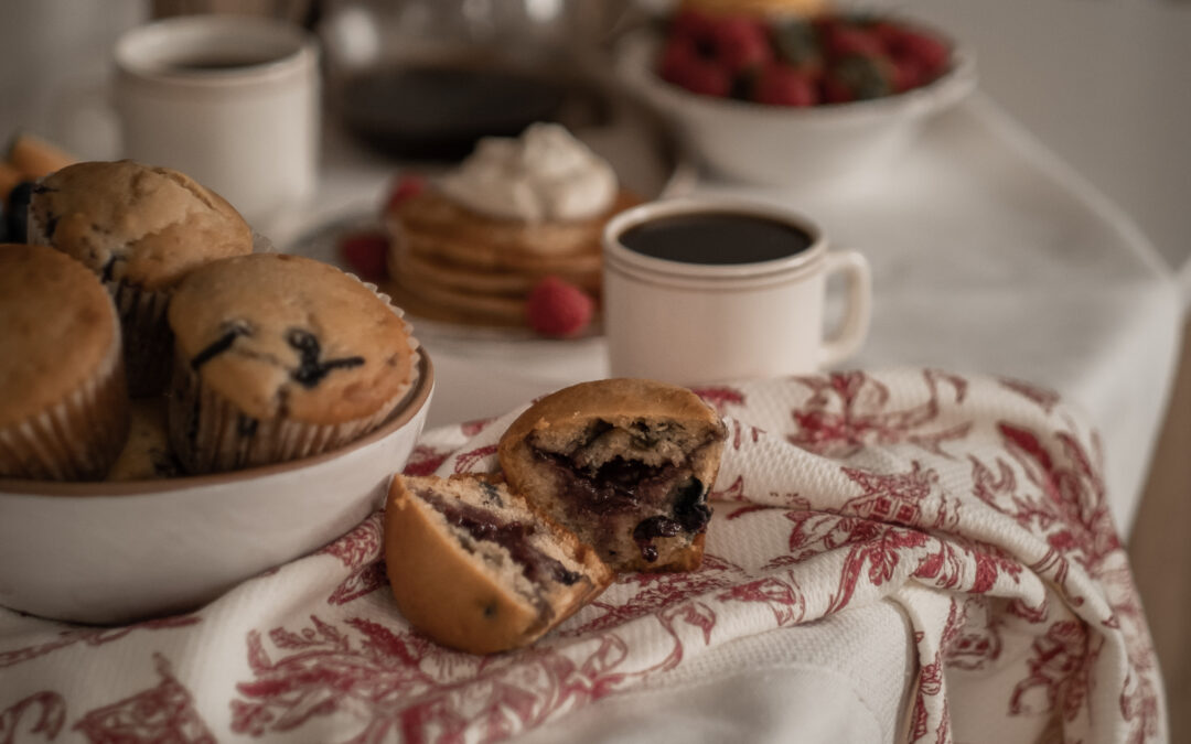 Muffins au yogourt & explosion de fruits