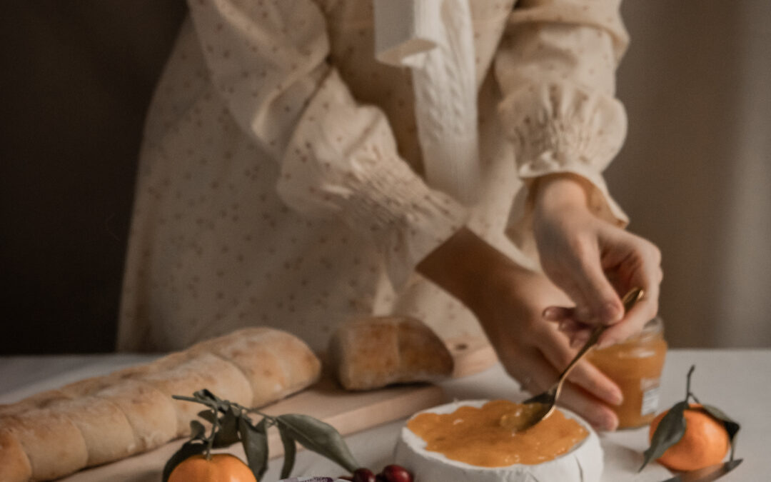 Brie Fondant à l’orange, framboise & érable