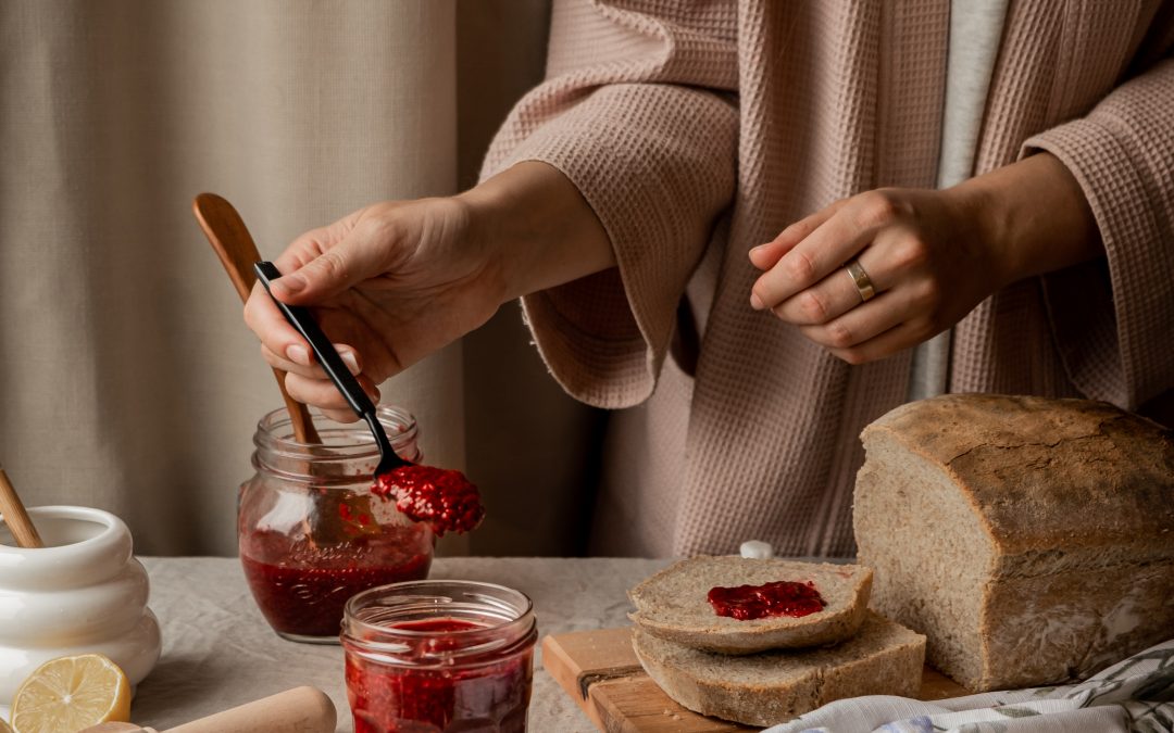 Confitures aux framboises & chia