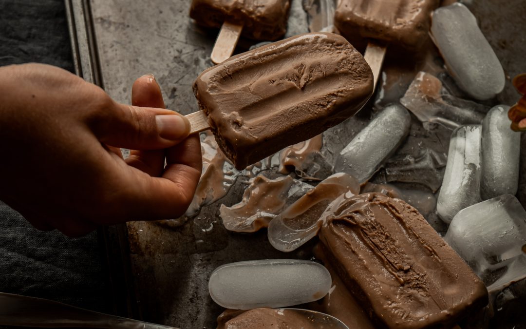 Popsicle au chocolat & tofu