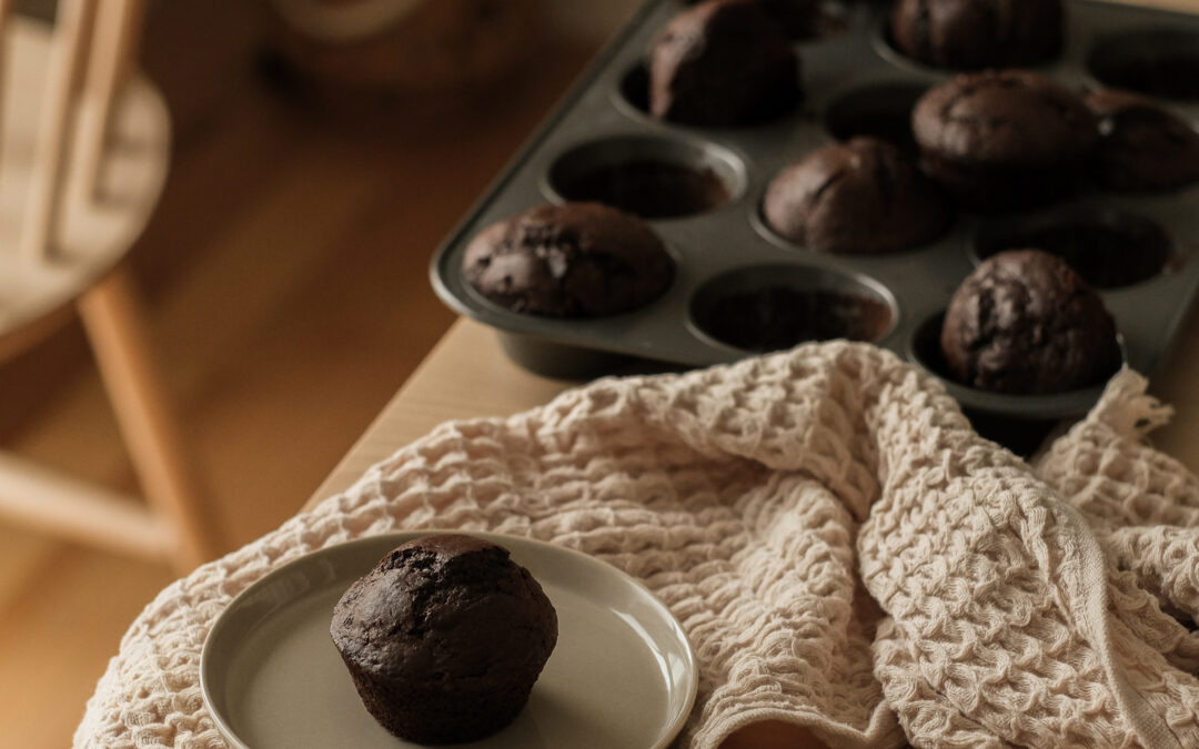Muffins très chocolatés