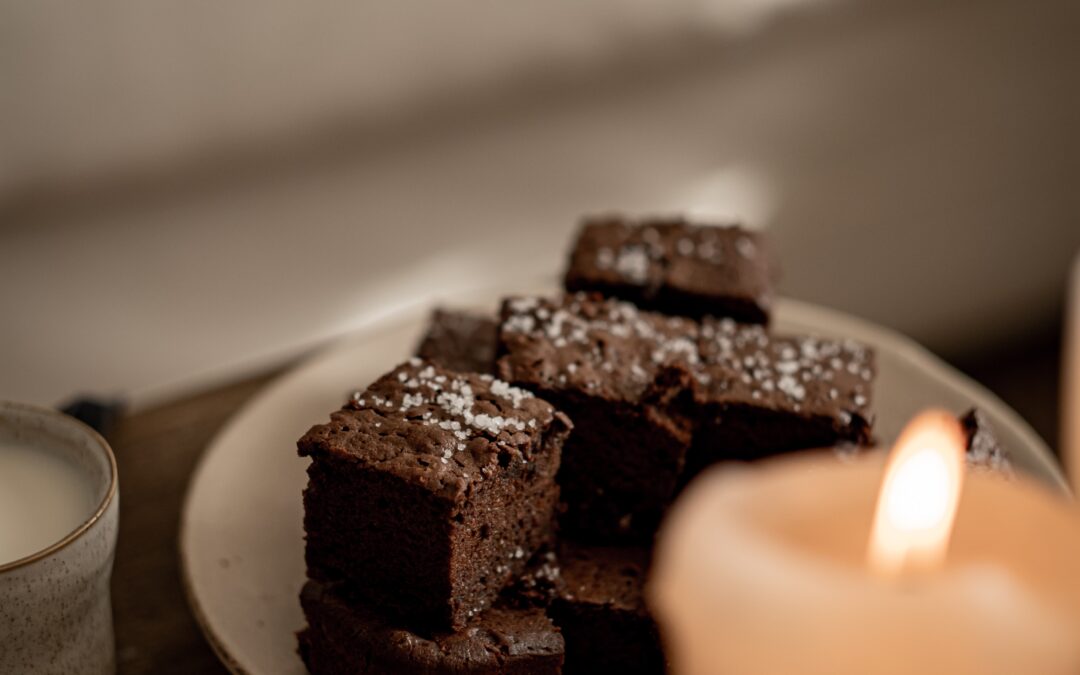 Brownie au café & fleur de sel